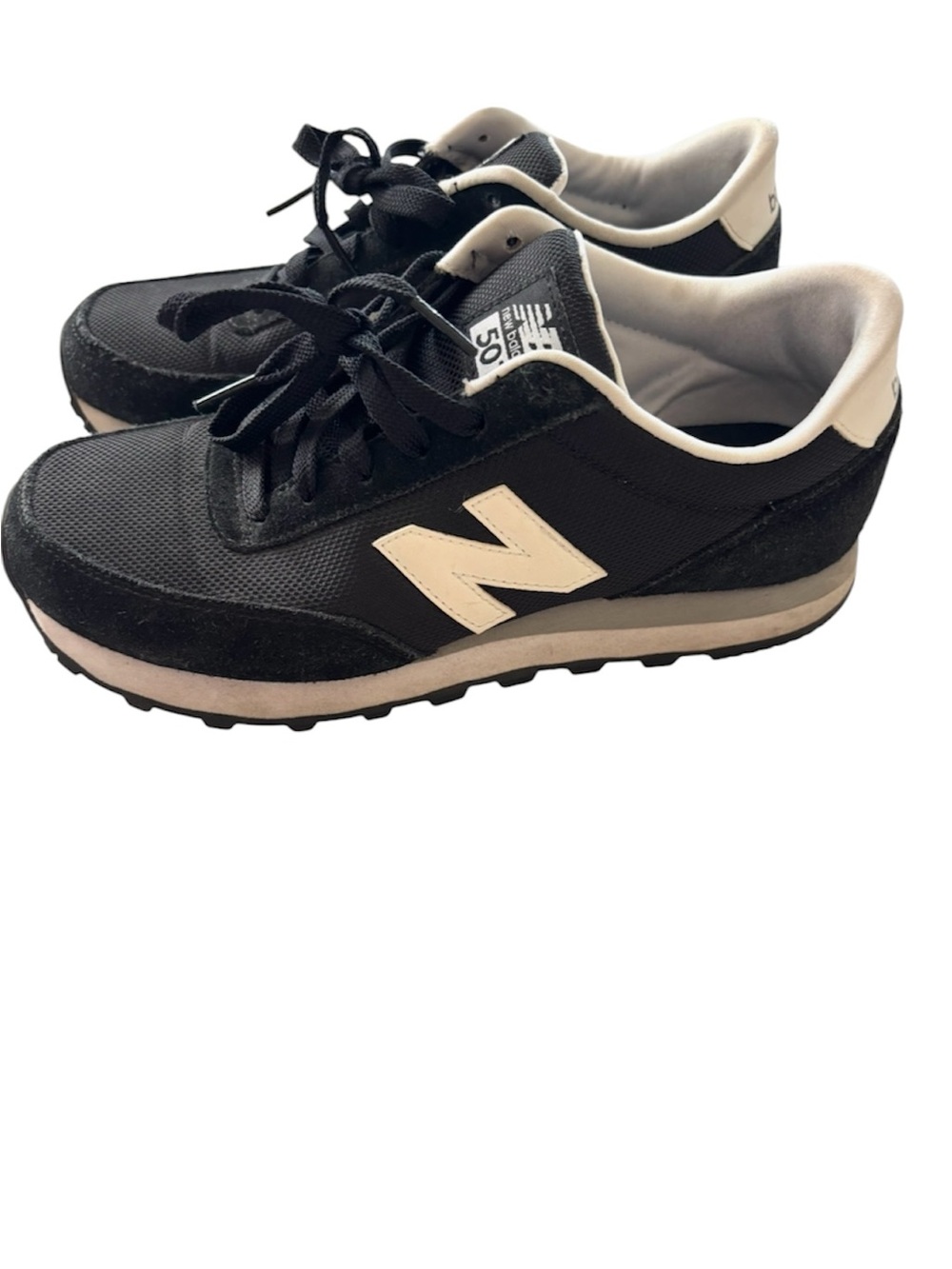 NWOT New Balance  Black & White 501 Fashion Retro Runner SZ 8